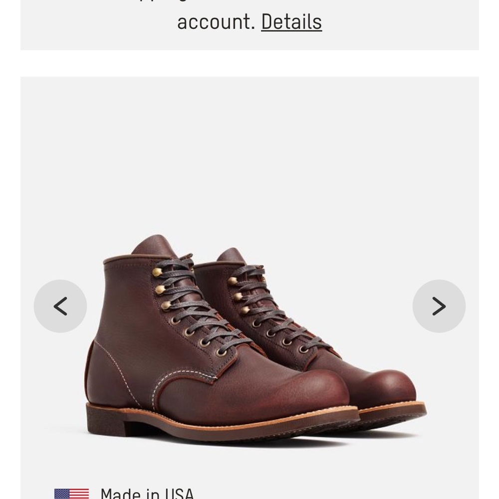 Red Wing Heritage Blacksmith Boots - 6”, Briar